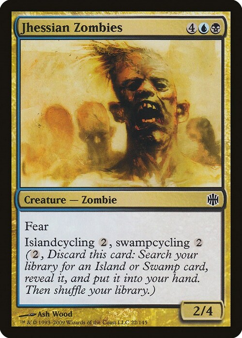 Jhessian Zombies Card Front