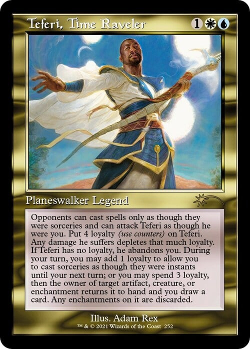 Teferi, Time Raveler Card Front