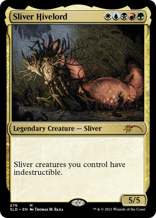 Sliver Hivelord Card Front