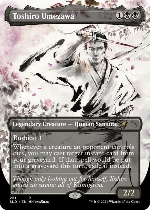 Toshiro Umezawa Card Front