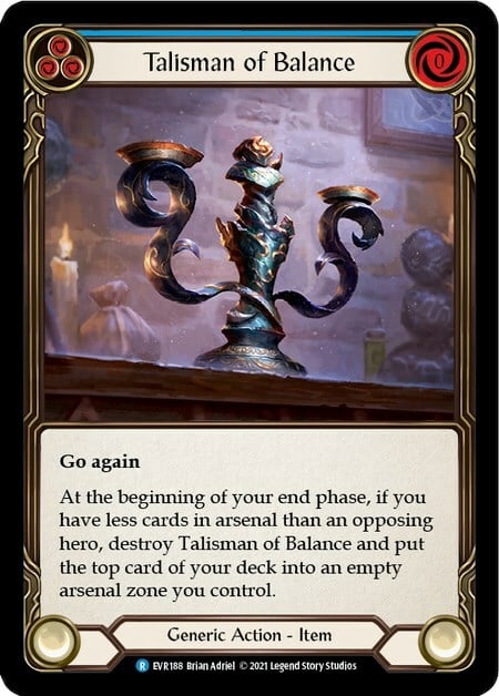 Talisman of Balance Card Front