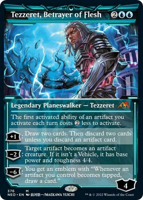 Tezzeret, Betrayer of Flesh Card Front