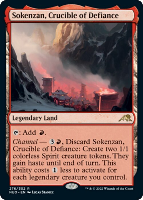 Sokenzan, Crucible of Defiance Card Front