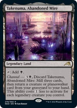 Takenuma, Abandoned Mire Card Front