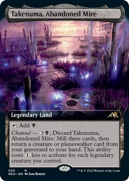 Takenuma, Abandoned Mire Card Front