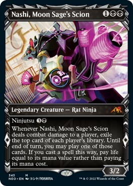 Nashi, Moon Sage's Scion Card Front