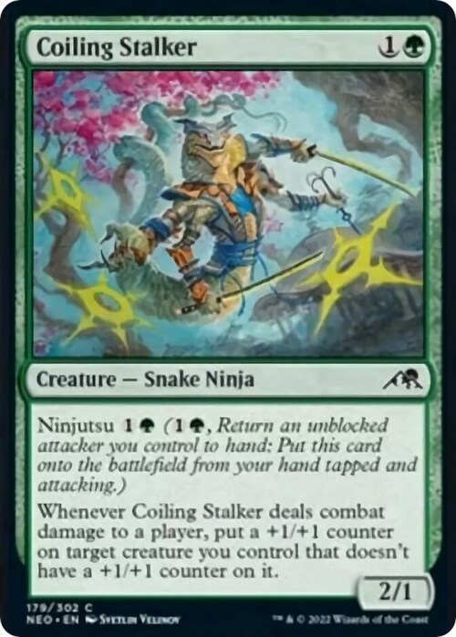 Coiling Stalker Card Front