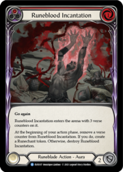 Runeblood Incantation - Red