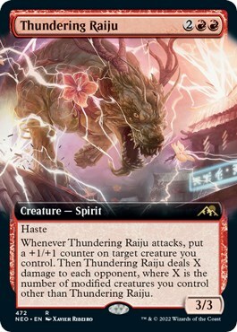 Thundering Raiju Card Front