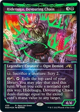 Hidetsugu, Devouring Chaos Card Front