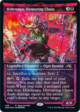 Hidetsugu, Devouring Chaos Card Front