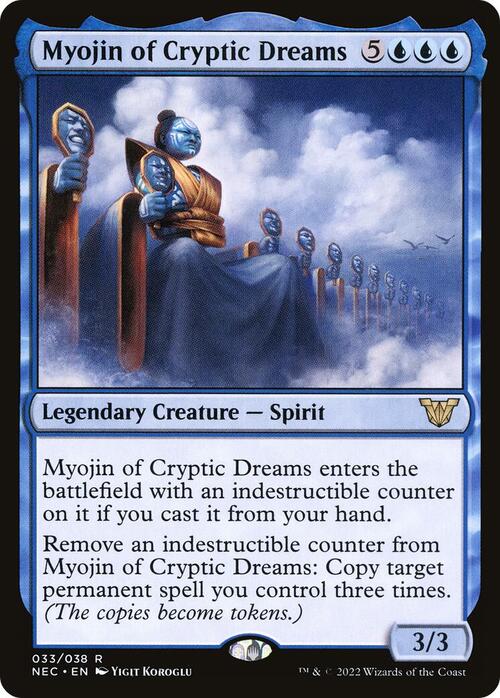 Myojin of Cryptic Dreams Card Front