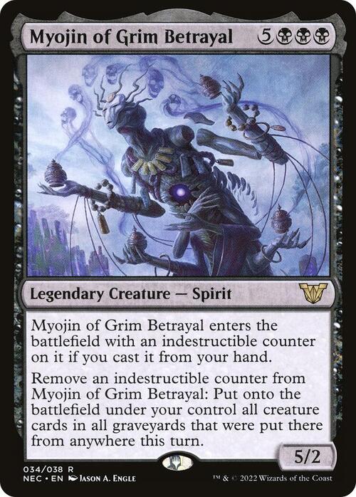 Myojin of Grim Betrayal Card Front