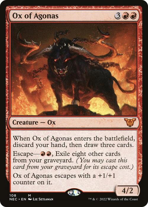 Ox of Agonas Card Front