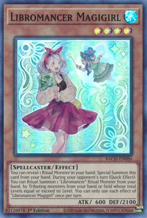 Libromancer Magigirl Card Front