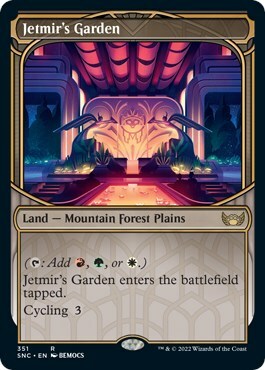 Jetmir's Garden Card Front