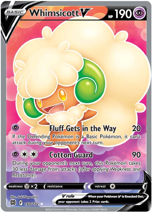 Whimsicott V Card Front