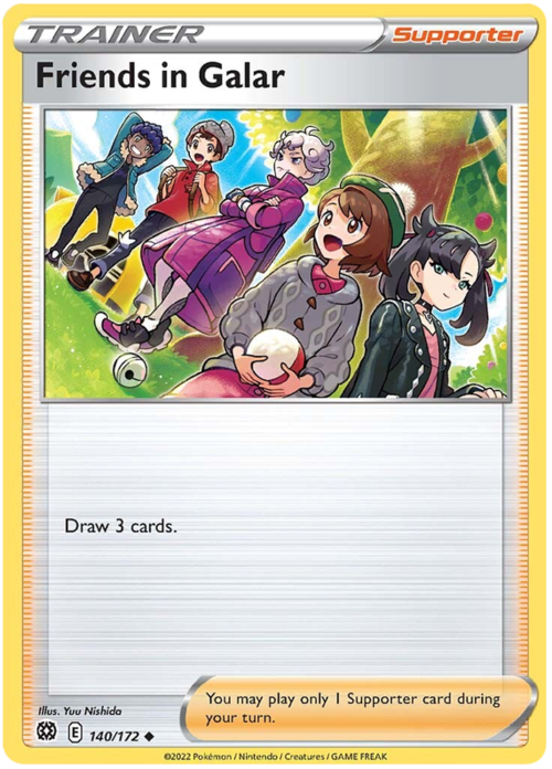 Friends in Galar Card Front