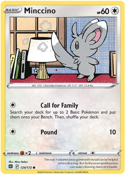 Minccino Card Front