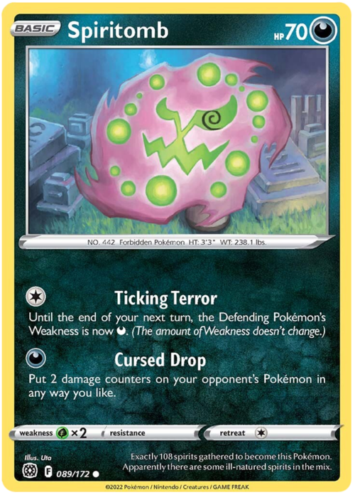 Spiritomb Card Front