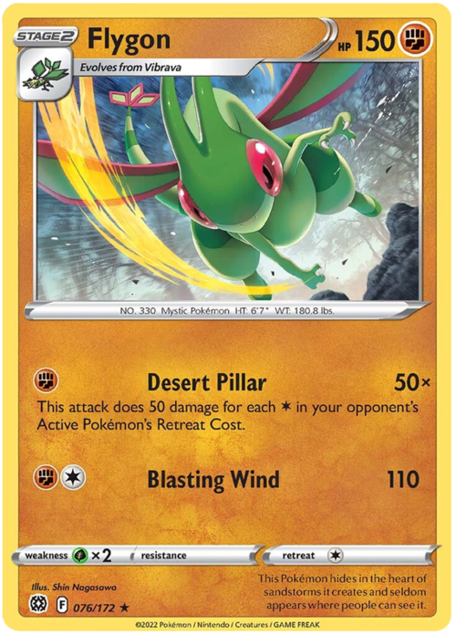 Flygon Card Front