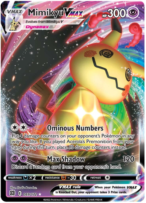 Mimikyu VMAX Card Front