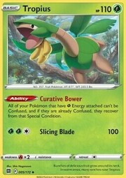 Tropius [Curative Bower | Slicing Blade]