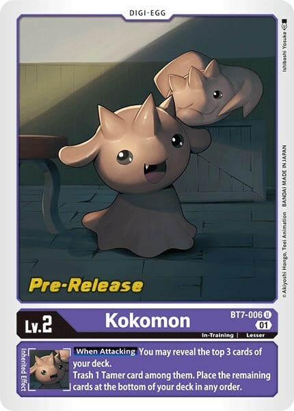 Kokomon Card Front