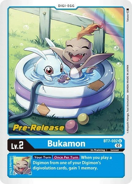 Bukamon Card Front