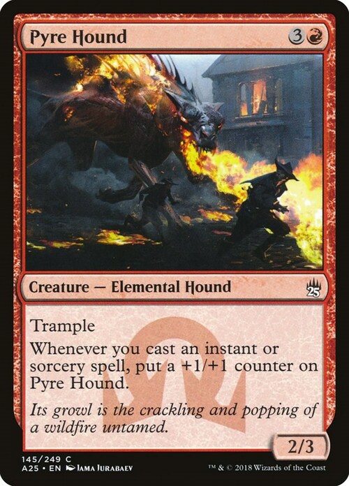 Pyre Hound Card Front