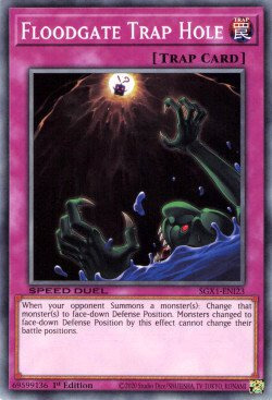 Floodgate Trap Hole Card Front