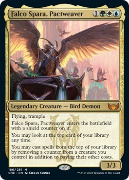 Falco Spara, Pactweaver Card Front