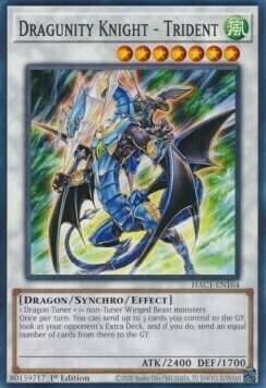 Dragunity Knight - Trident Card Front