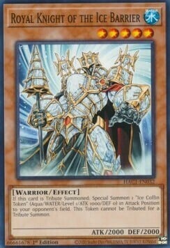 Royal Knight of the Ice Barrier Card Front