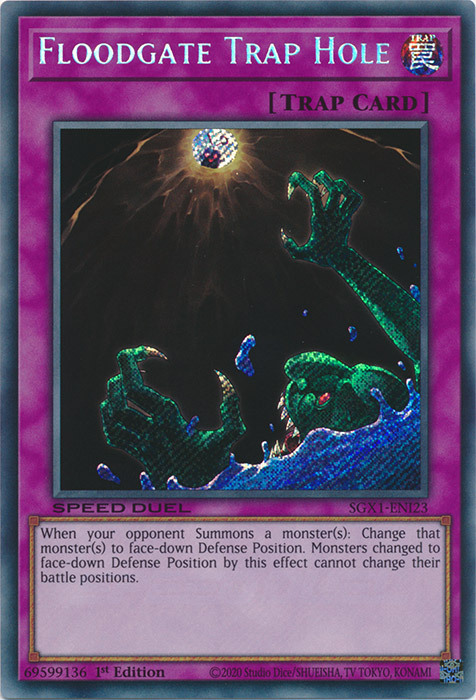 Floodgate Trap Hole Card Front