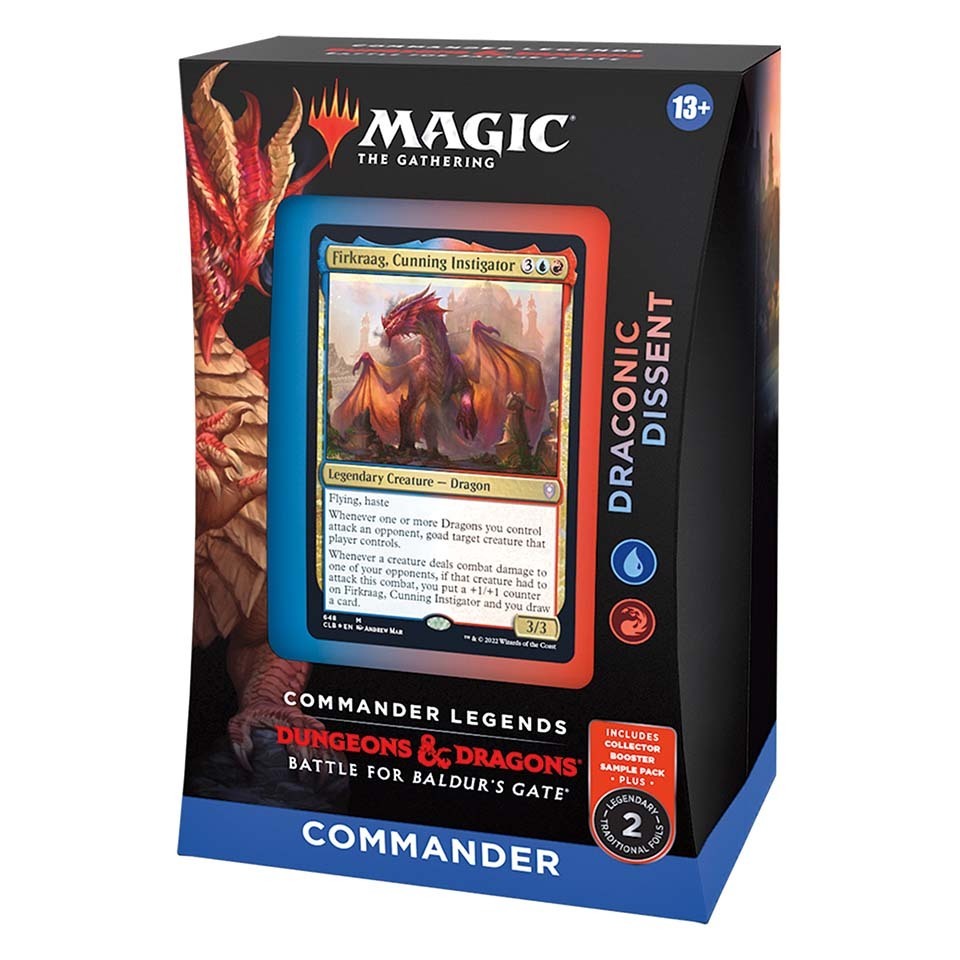 Leggende di Commander: Battaglia per Baldur’s Gate: "Draconic Dissent" Deck