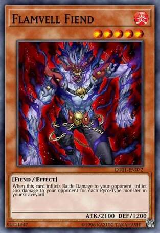 Flamvell Fiend Card Front