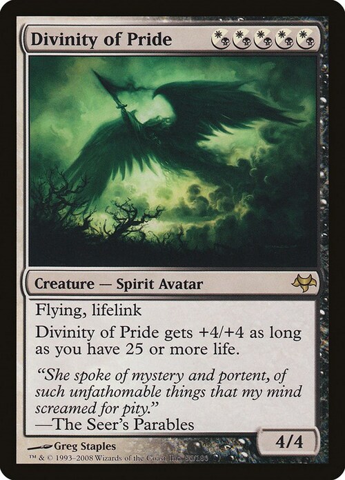 Divinity of Pride Card Front