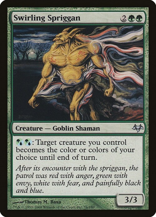 Swirling Spriggan Card Front