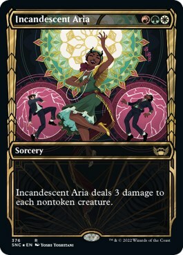 Incandescent Aria Card Front