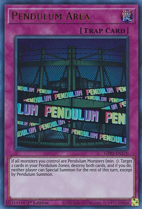 Pendulum Area Card Front