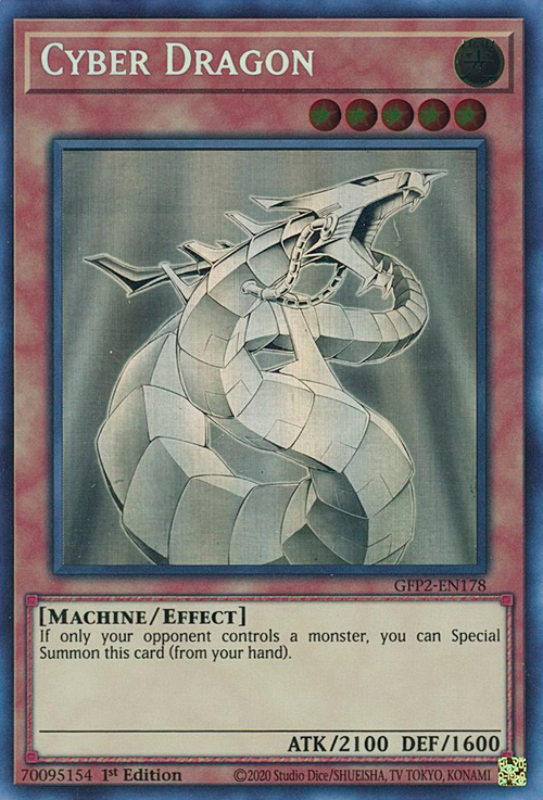 Cyber Dragon Card Front