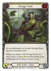 Savage Feast - Yellow