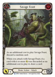 Savage Feast - Blue