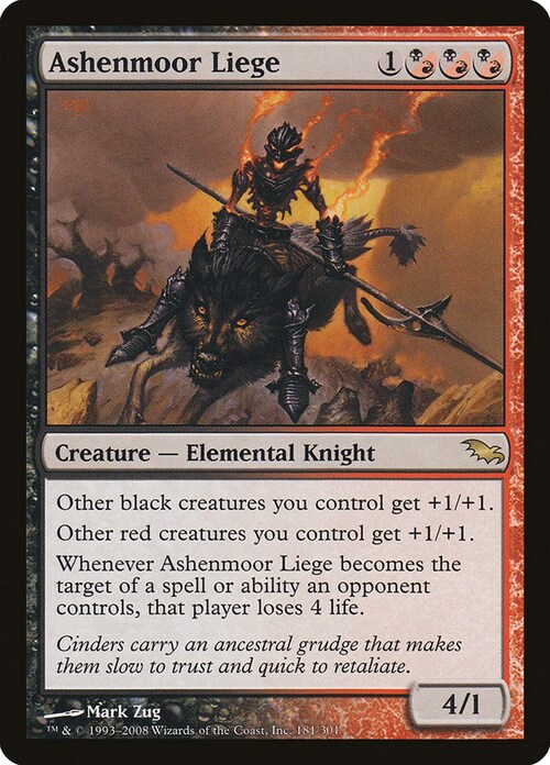 Ashenmoor Liege Card Front