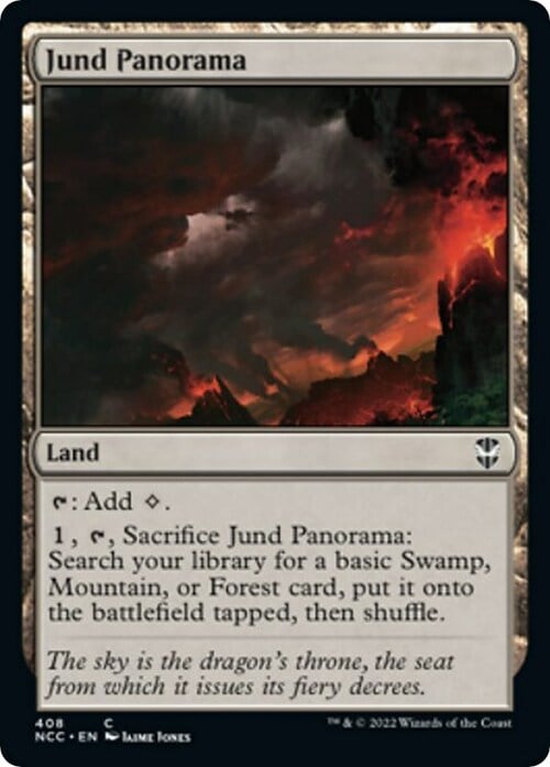 Jund Panorama Card Front