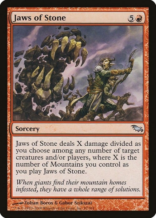 Jaws of Stone Card Front