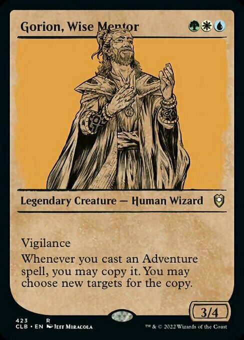 Gorion, Wise Mentor Card Front