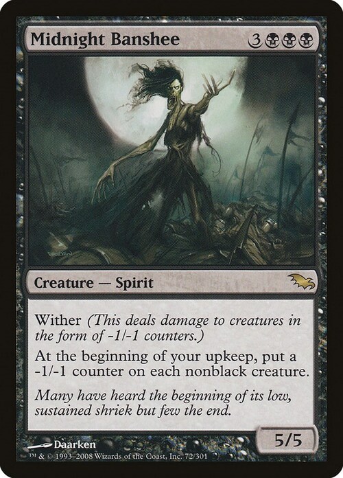 Midnight Banshee Card Front