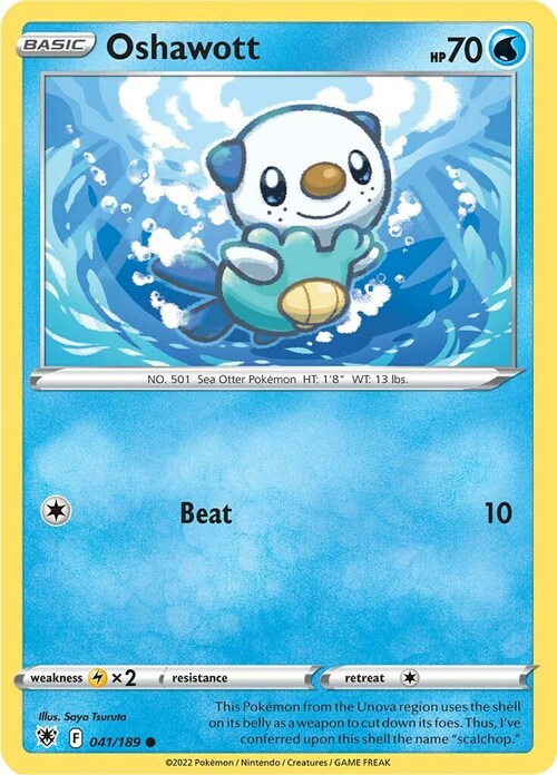 Oshawott Card Front